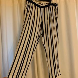 Zara Striped Fitted Pants